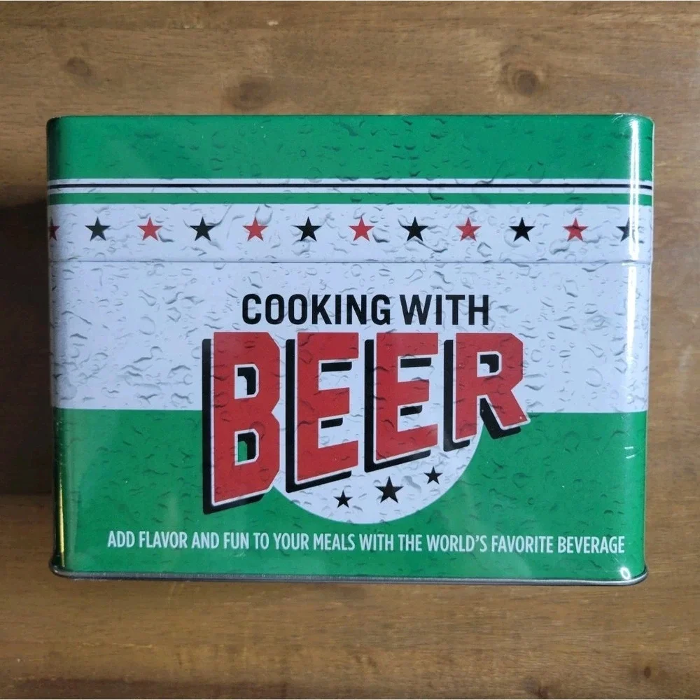 Tin Cooking with Beer Publications International Ltd Recipes (2014)cookbook NEW